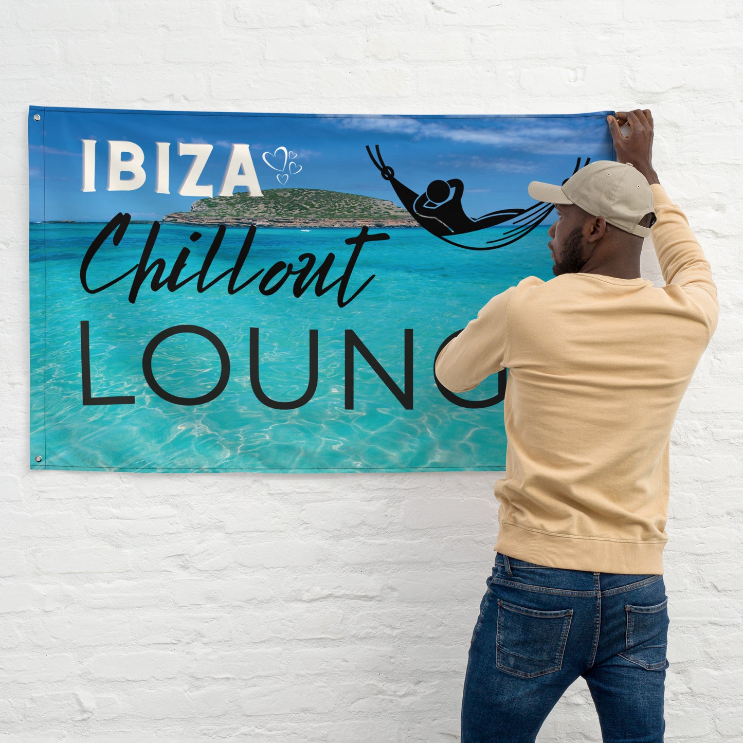 Fahne "Chillout Ibiza"