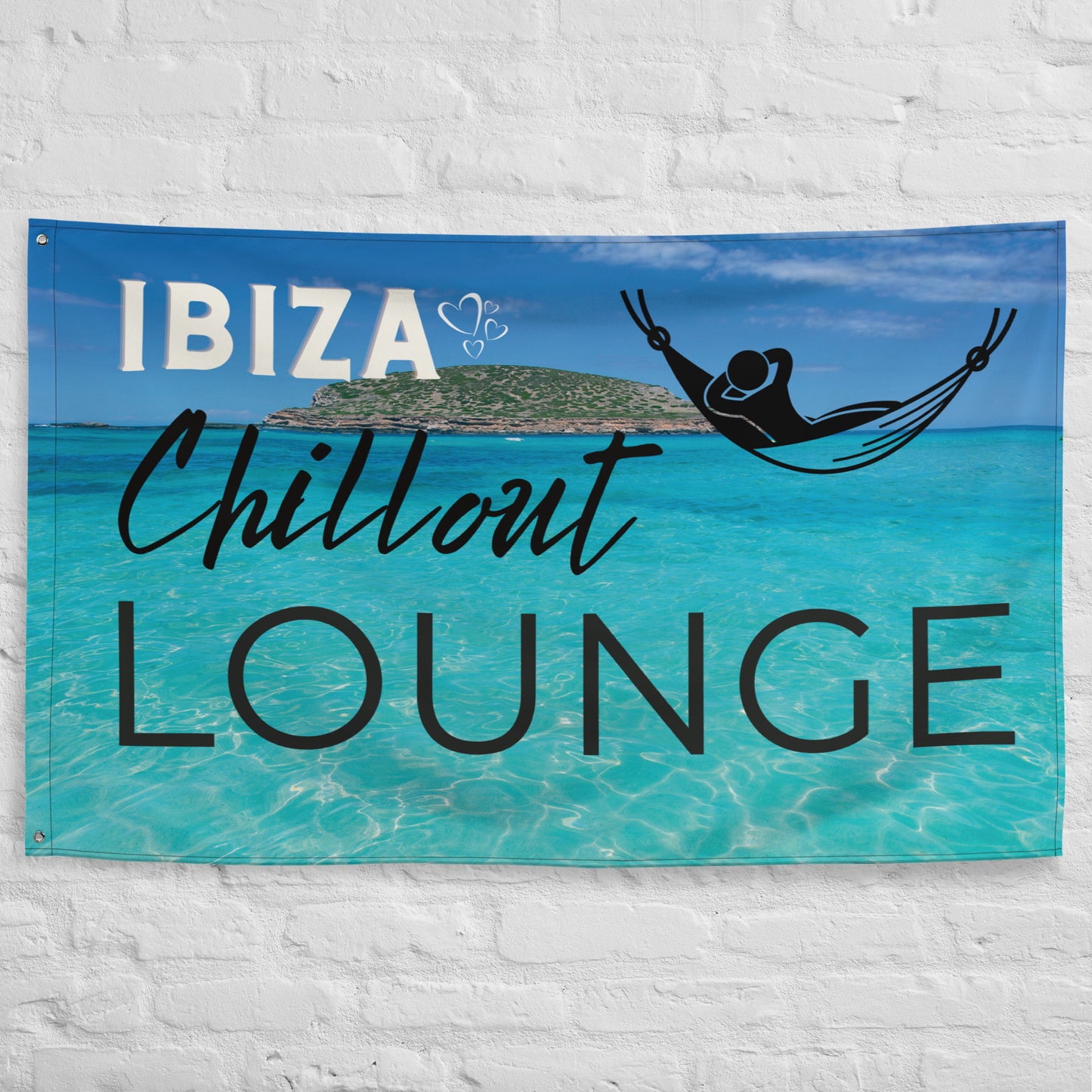 Fahne "Chillout Ibiza"