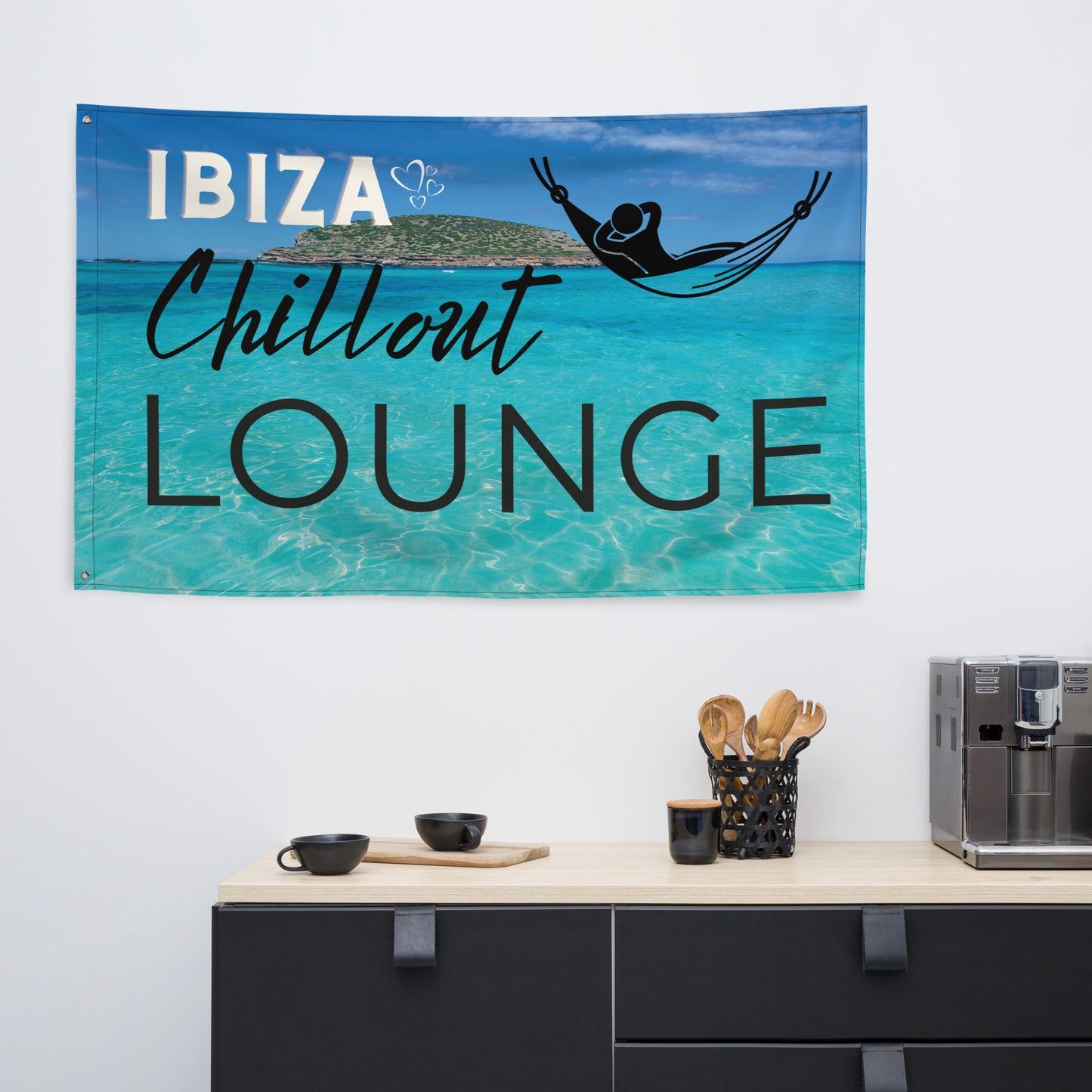 Fahne "Chillout Ibiza"