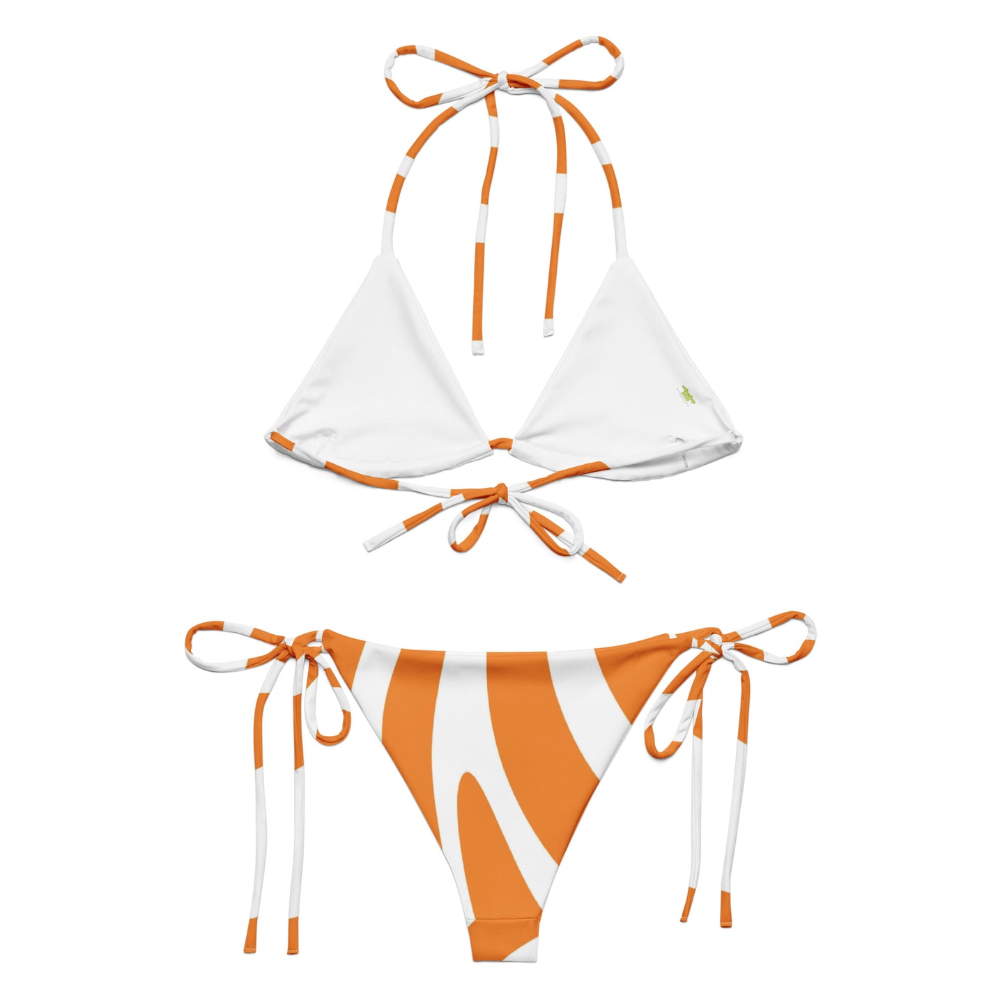 Schnürbekini "Ibiza Orange"