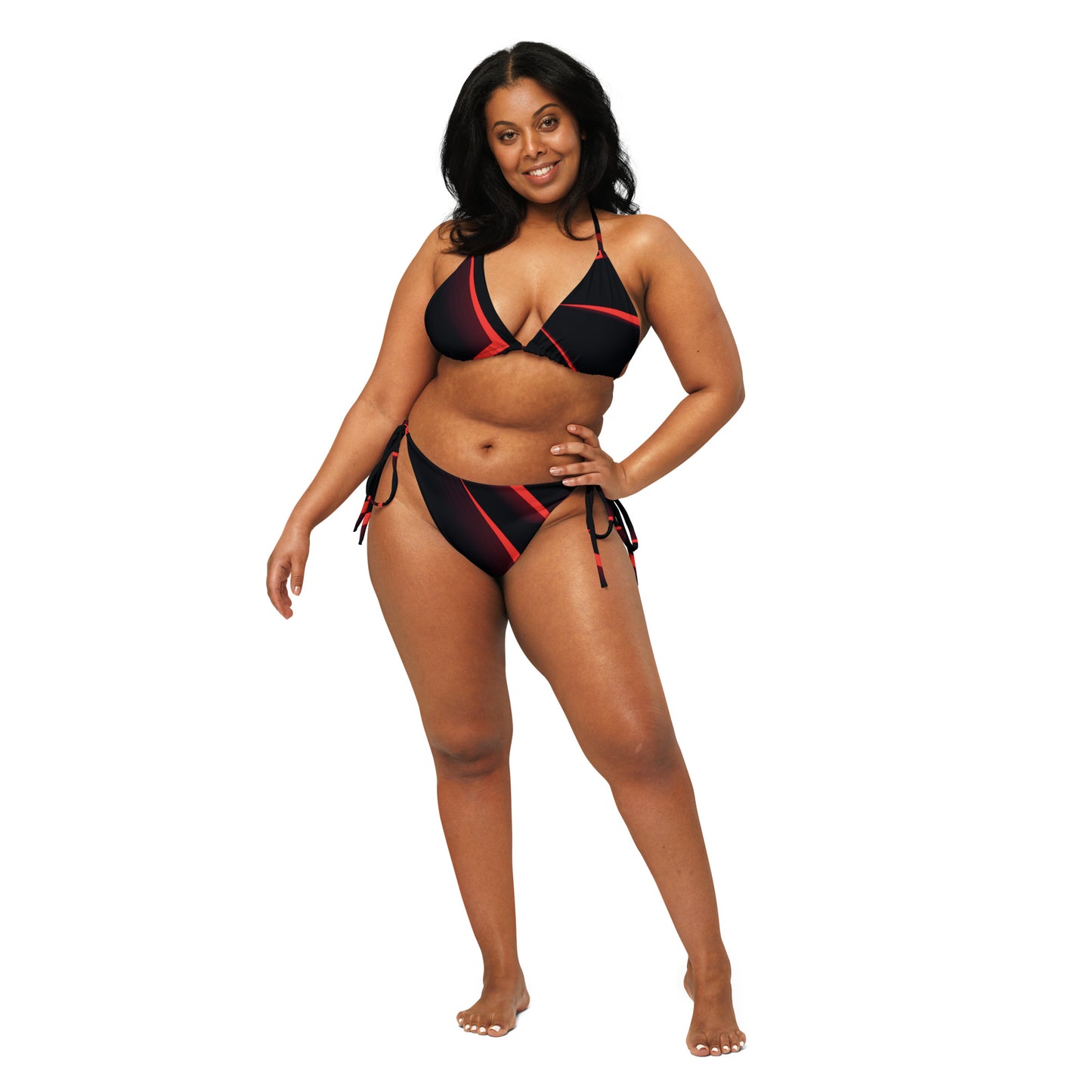 Schnürbikini "Black"