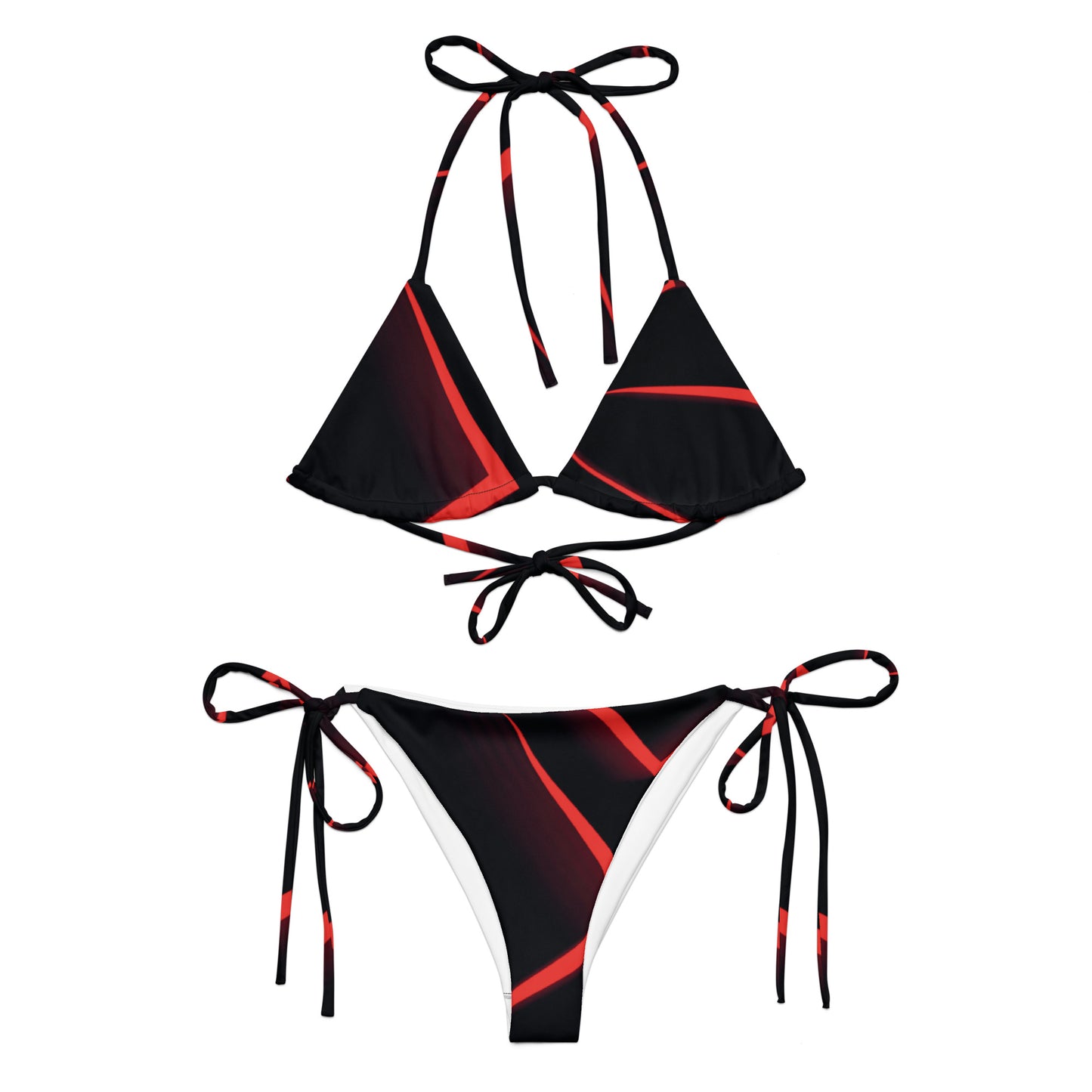 Schnürbikini "Black"