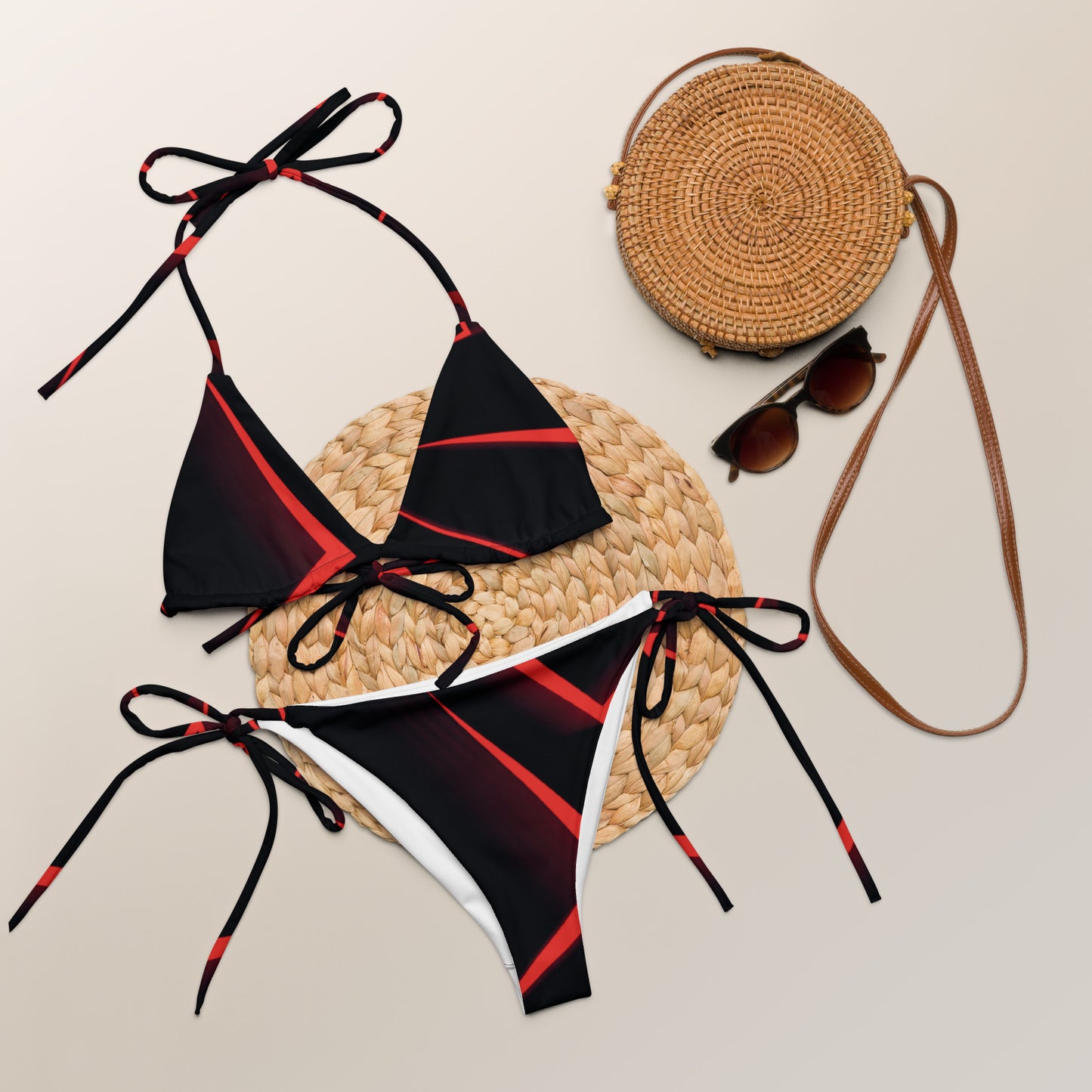 Schnürbikini "Black"