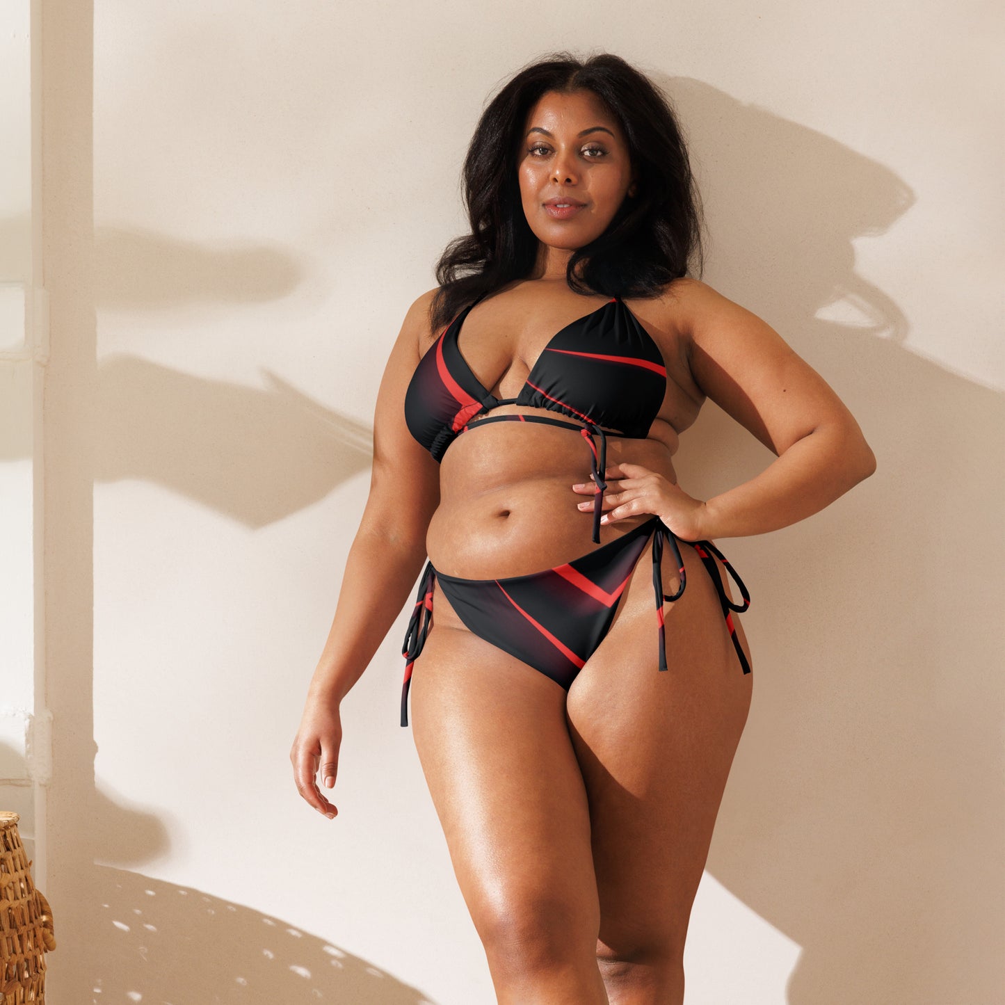 Schnürbikini "Black"