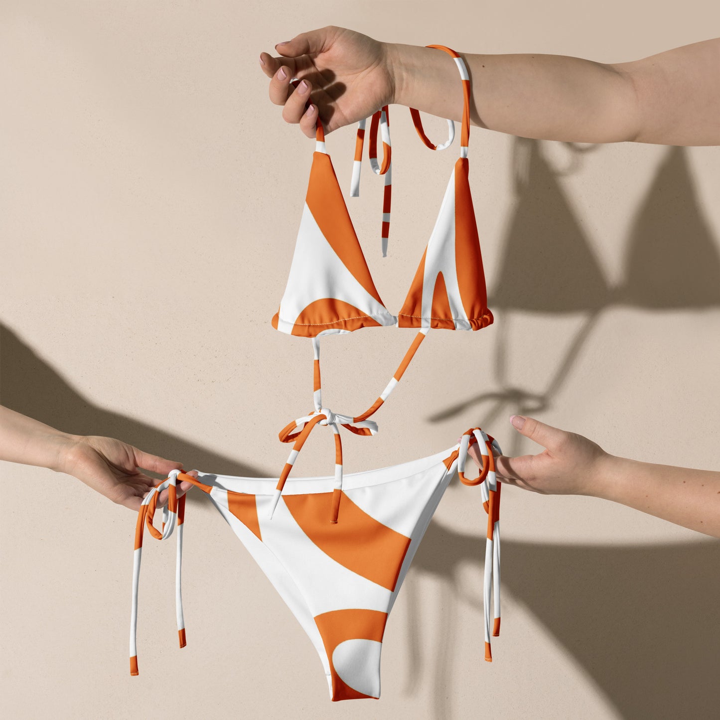 Schnürbekini "Ibiza Orange"