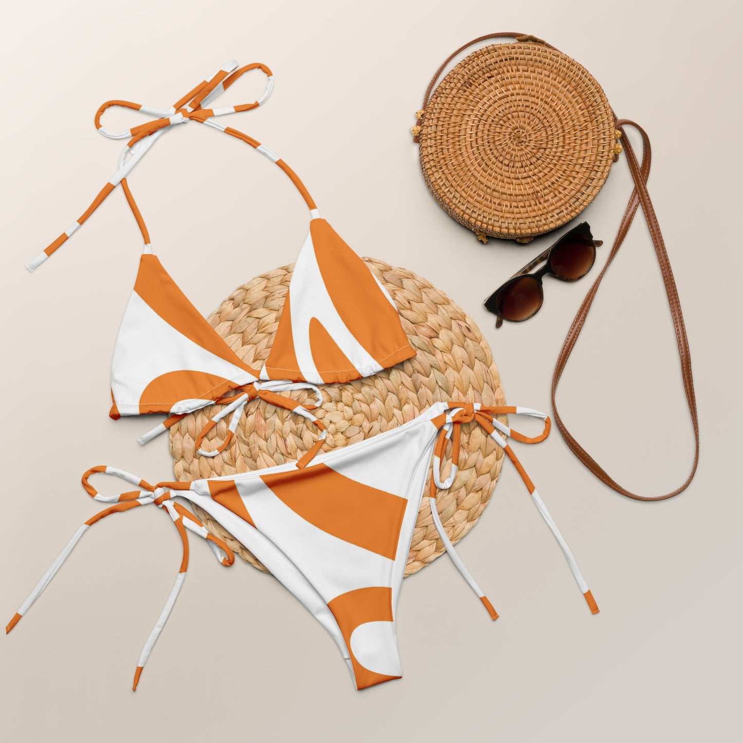 Schnürbekini "Ibiza Orange"