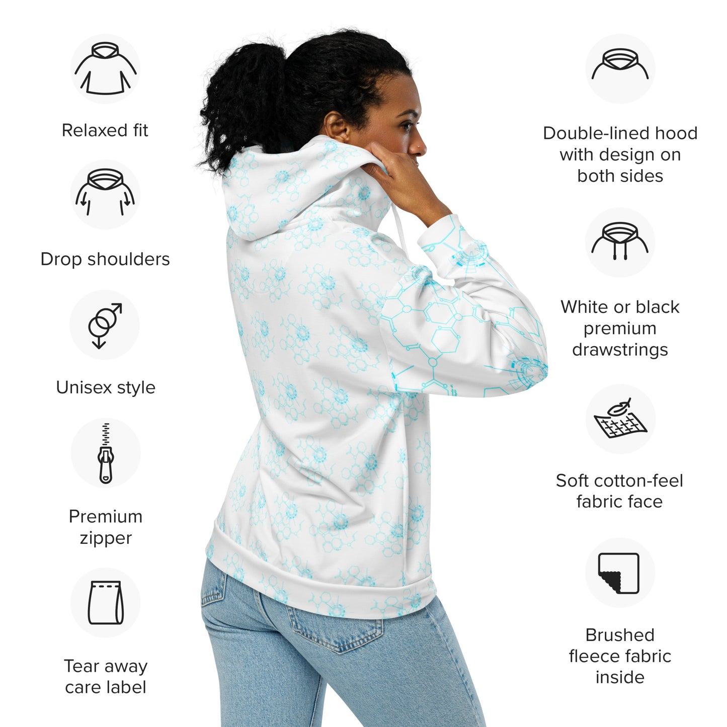 Zip-Hoodie Nachhaltigkeit mit Stil