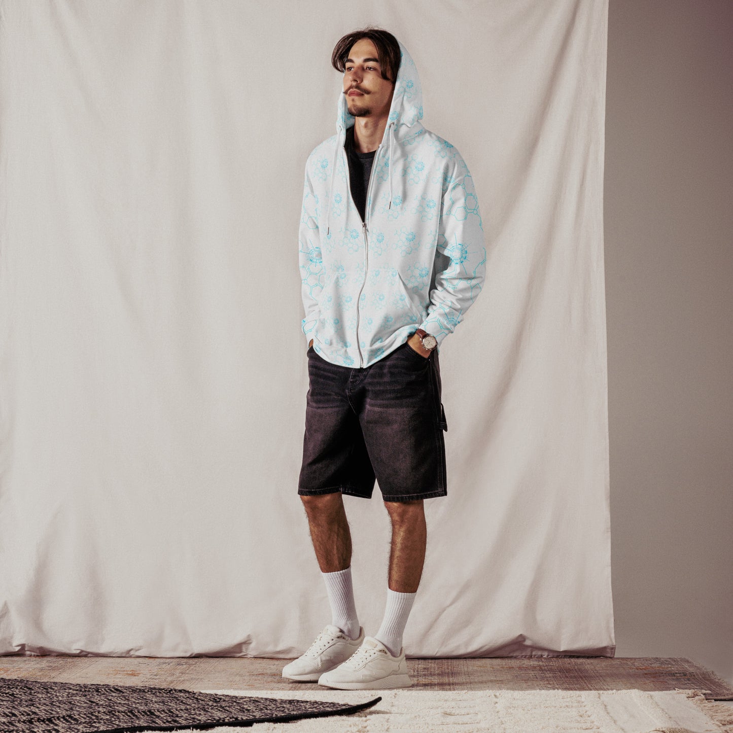 Zip-Hoodie Nachhaltigkeit mit Stil