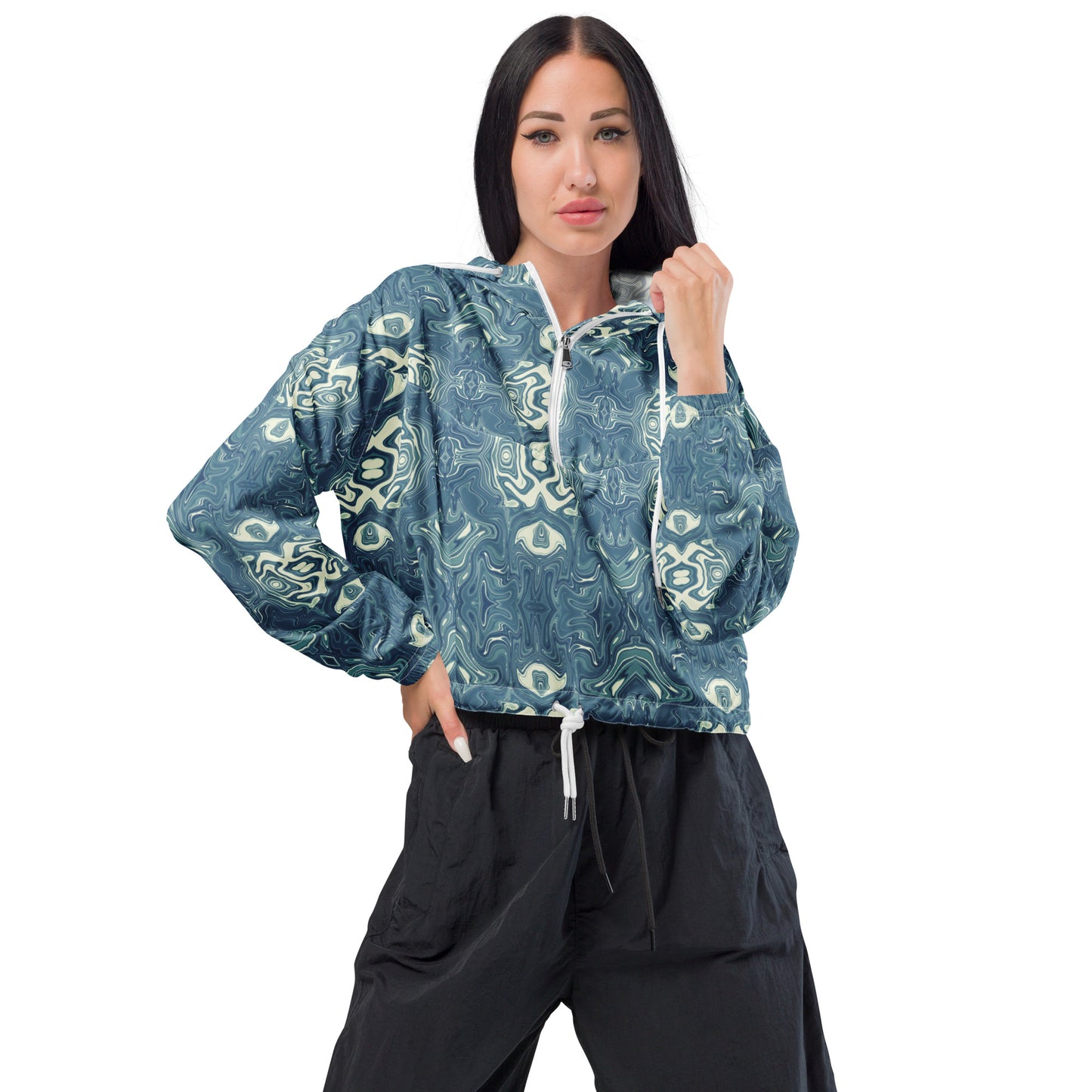 Windbreaker für Damen - bauchfrei