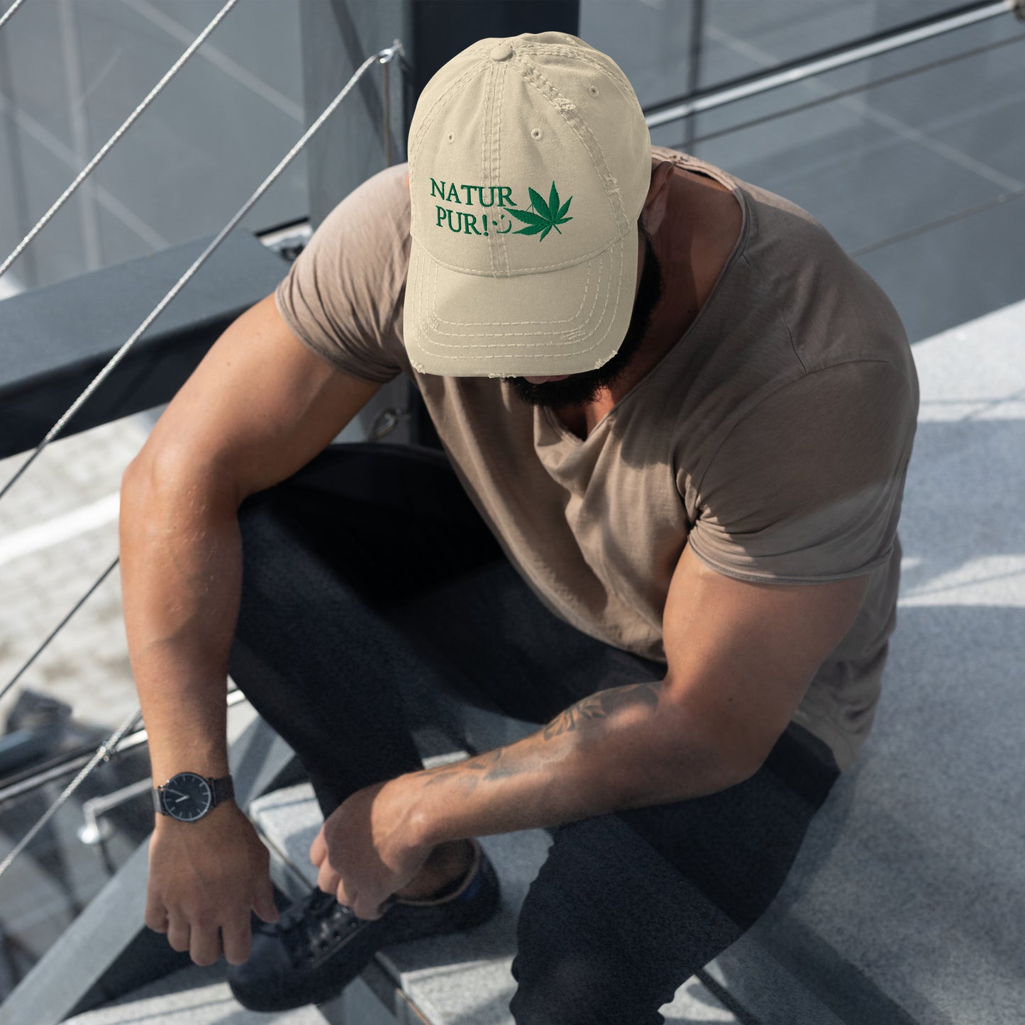 Dad-Hat im Used-Look