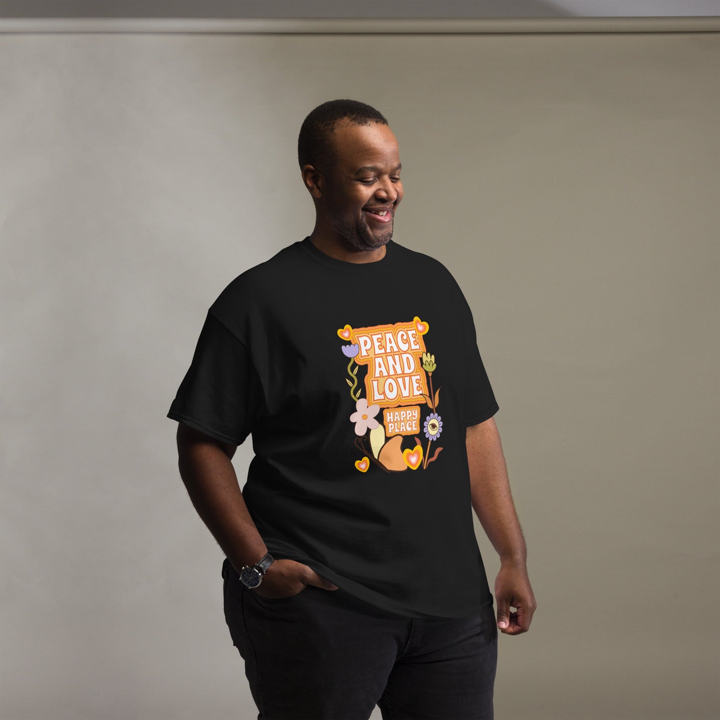 Klassisches Herren-T-Shirt