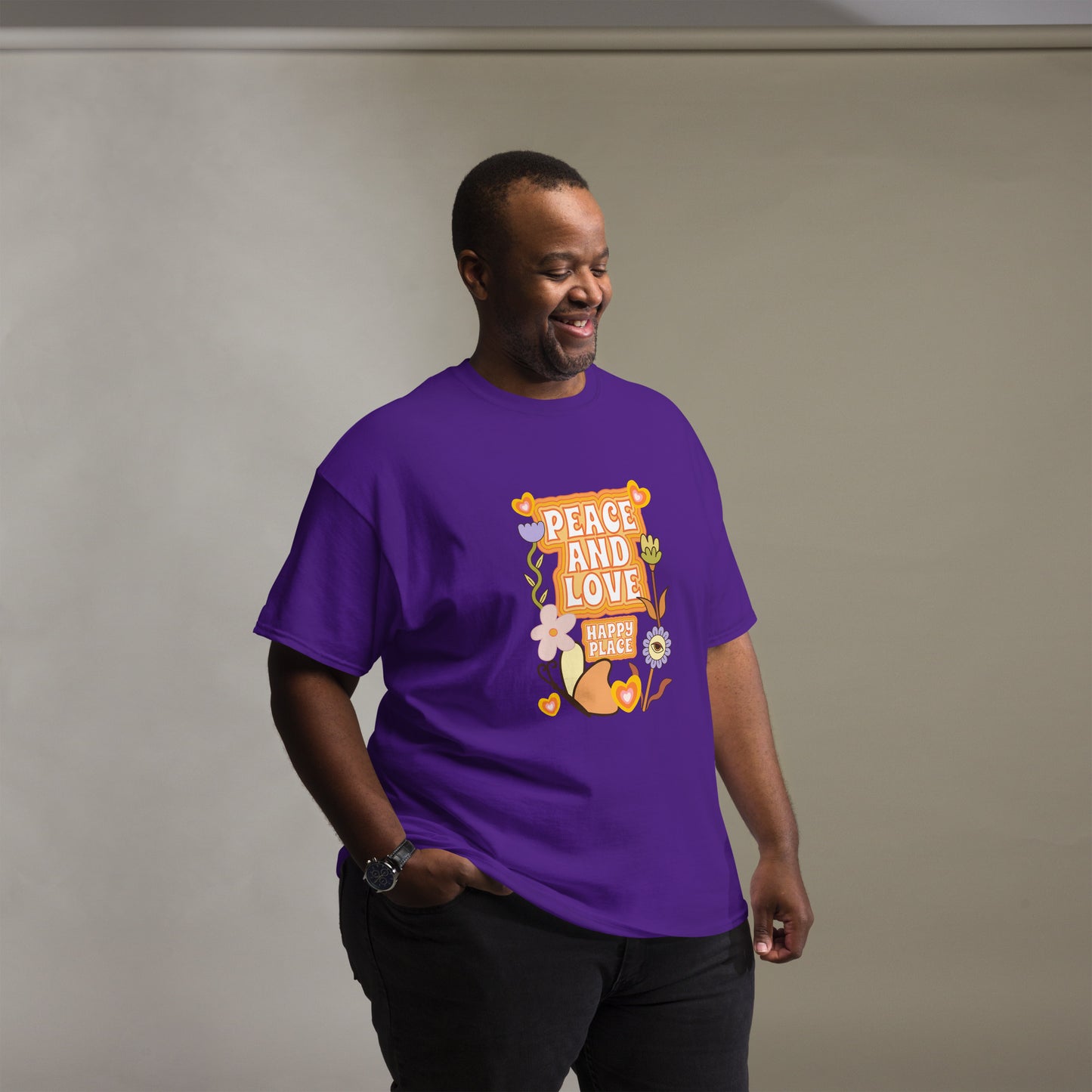 Klassisches Herren-T-Shirt