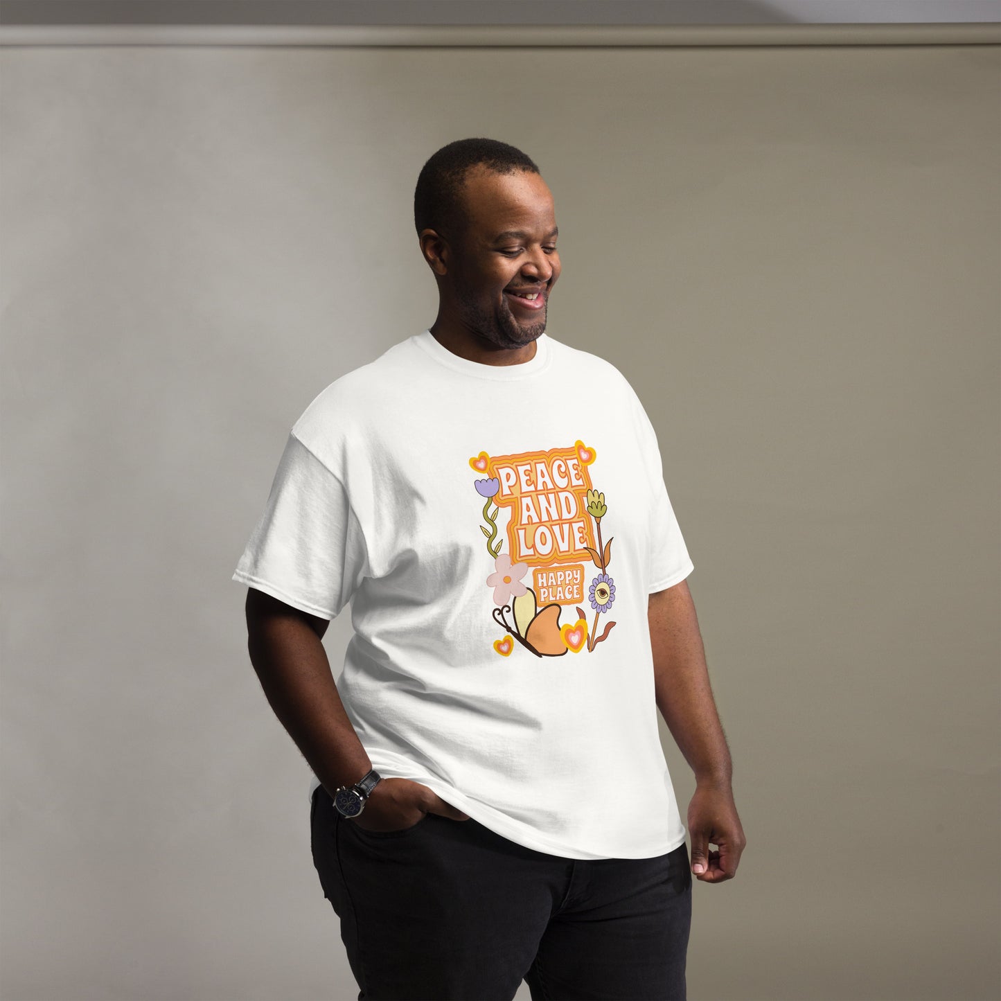 Klassisches Herren-T-Shirt