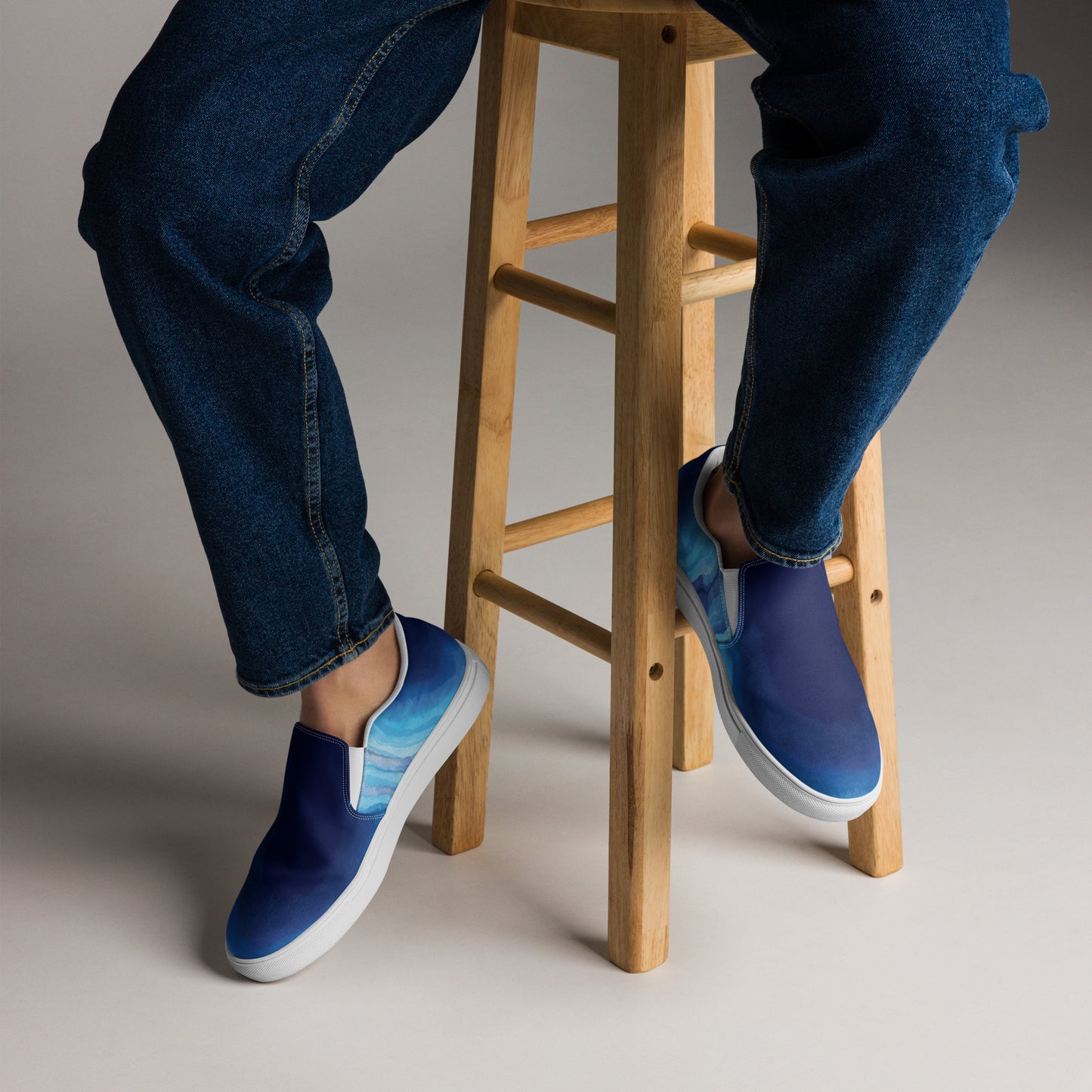 Herren-Canvas-Slipper