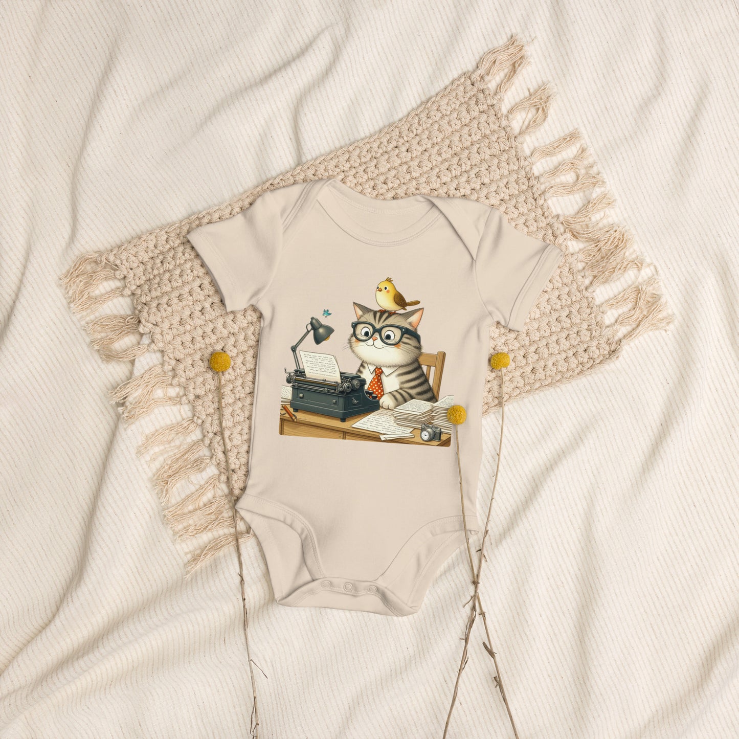 Babystrampler aus Bio-Baumwolle