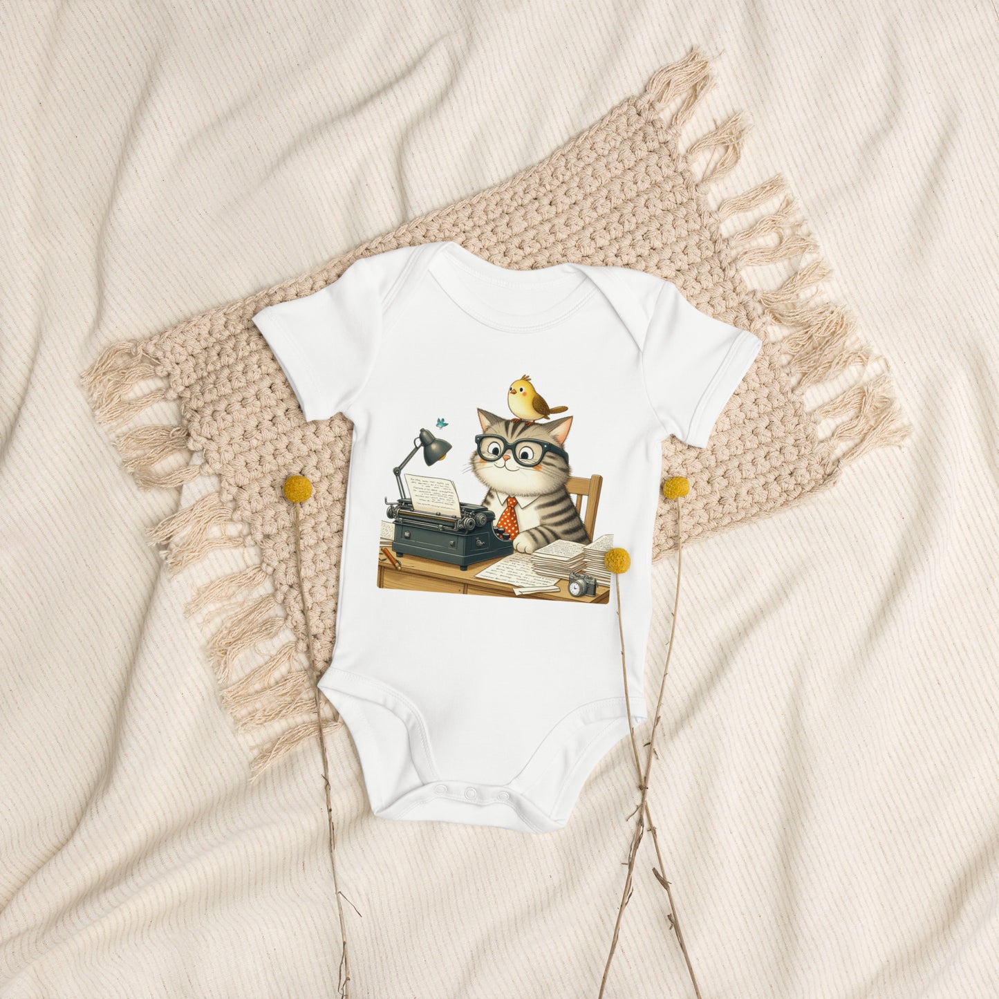 Babystrampler aus Bio-Baumwolle