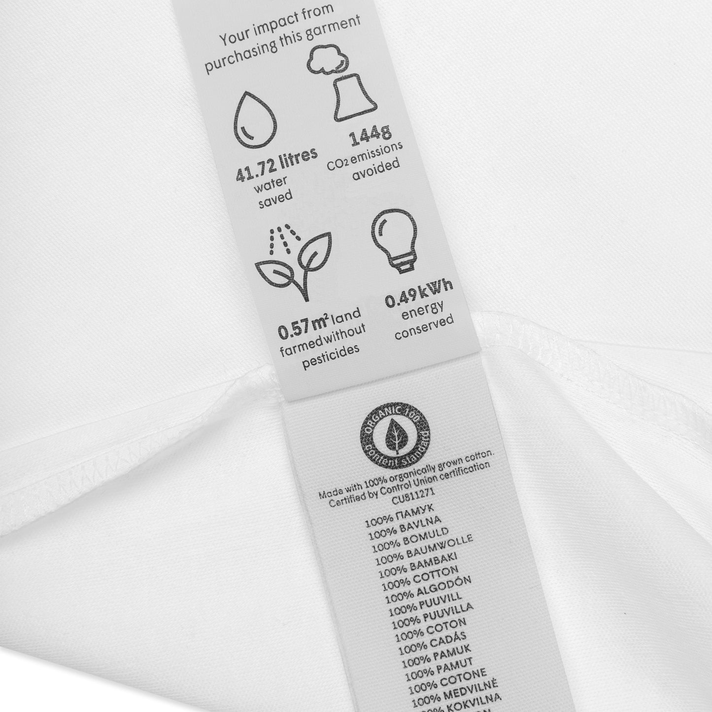 Babystrampler Möve aus Bio-Baumwolle