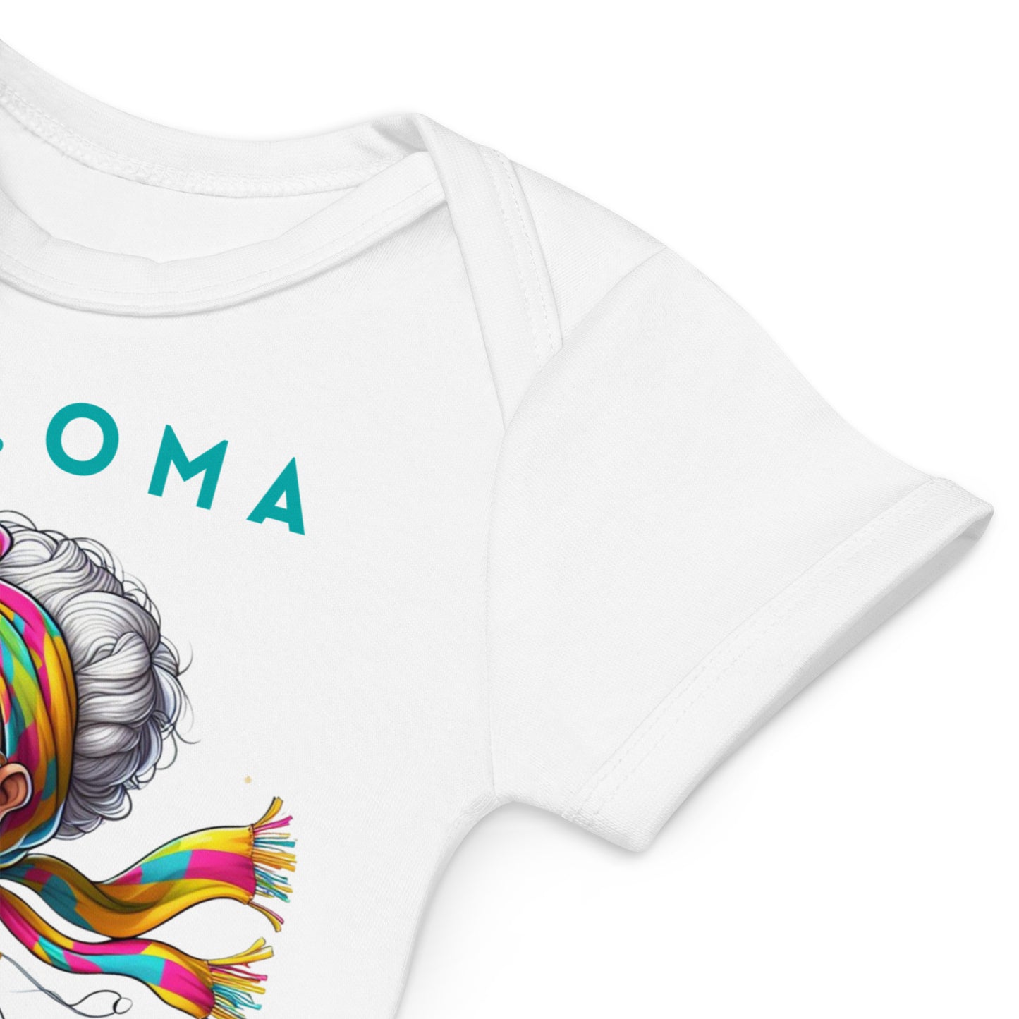 Babystrampler Team Oma Bio-Baumwolle