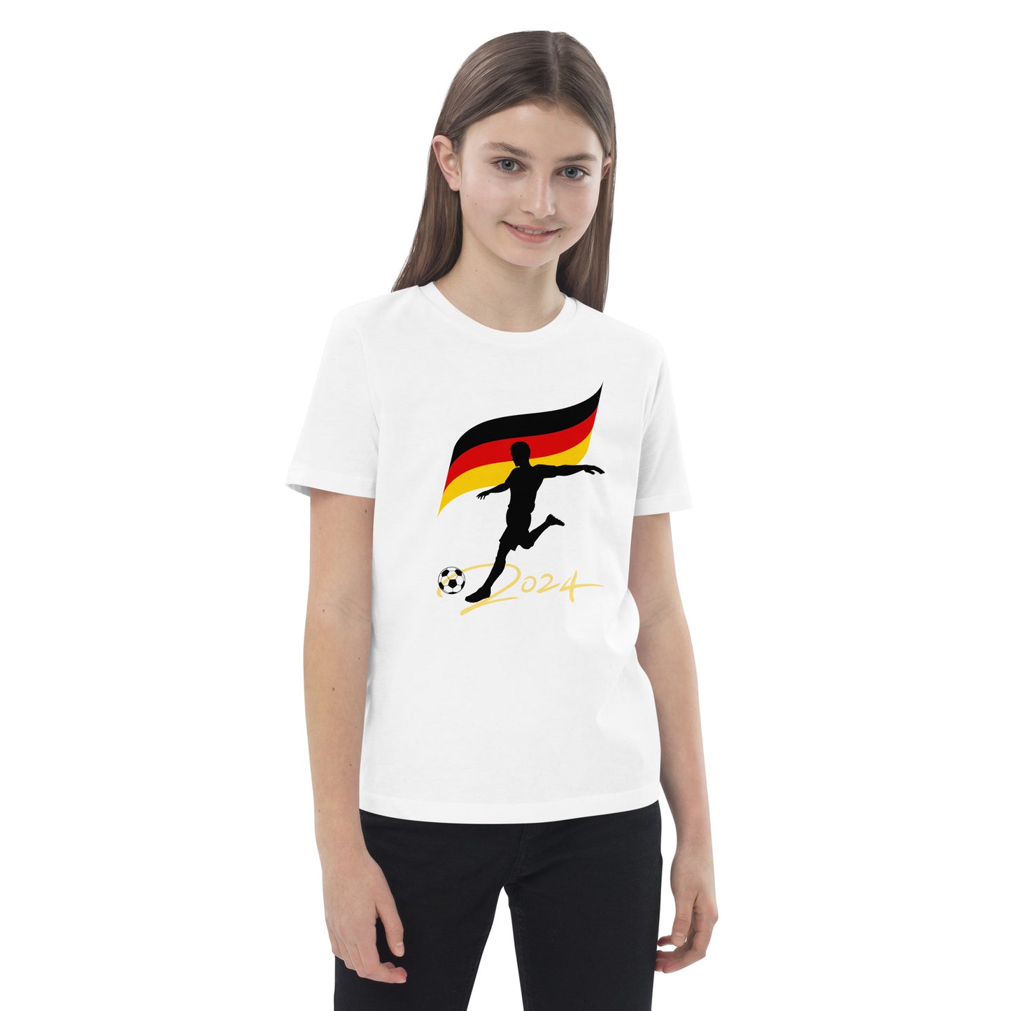 Bio-Baumwoll-T-Shirt "Fußball 2024"