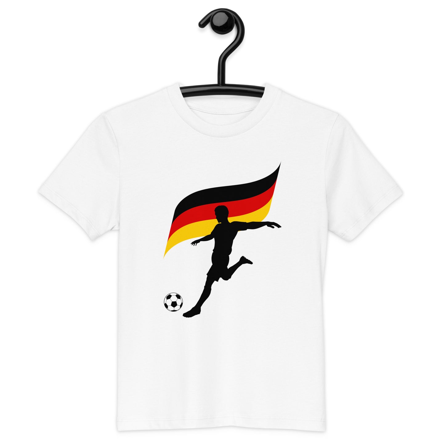 Bio-Baumwoll-T-Shirt für Kinder "Fußball"