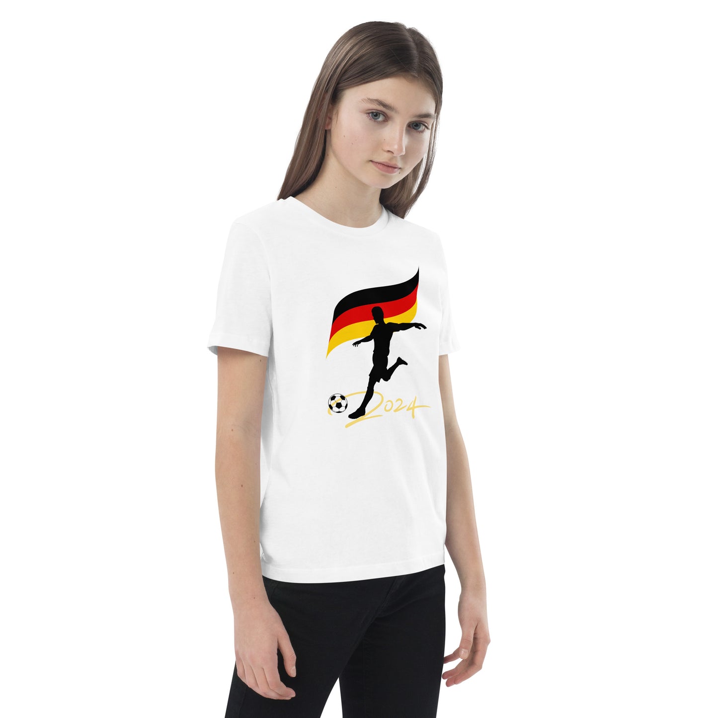 Bio-Baumwoll-T-Shirt "Fußball 2024"