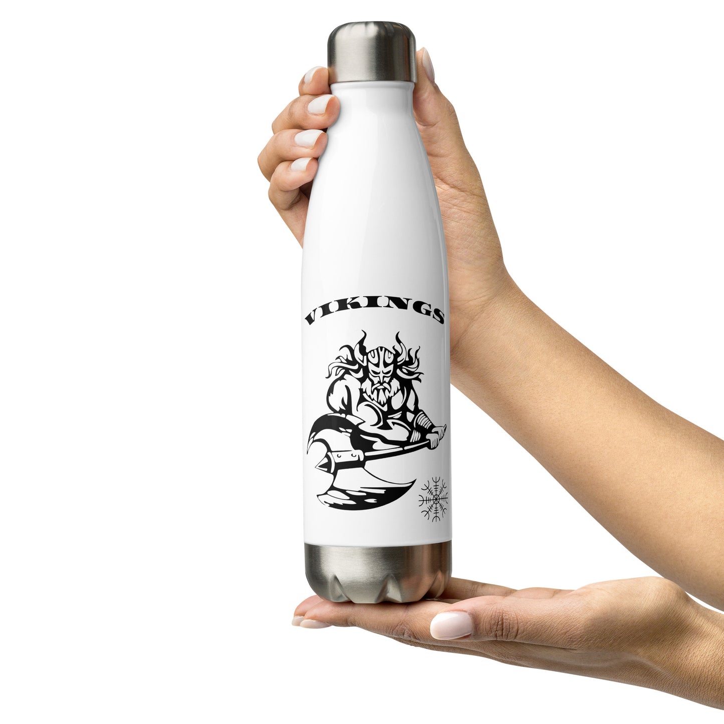 Edelstahl Trinkflasche VIKINGS