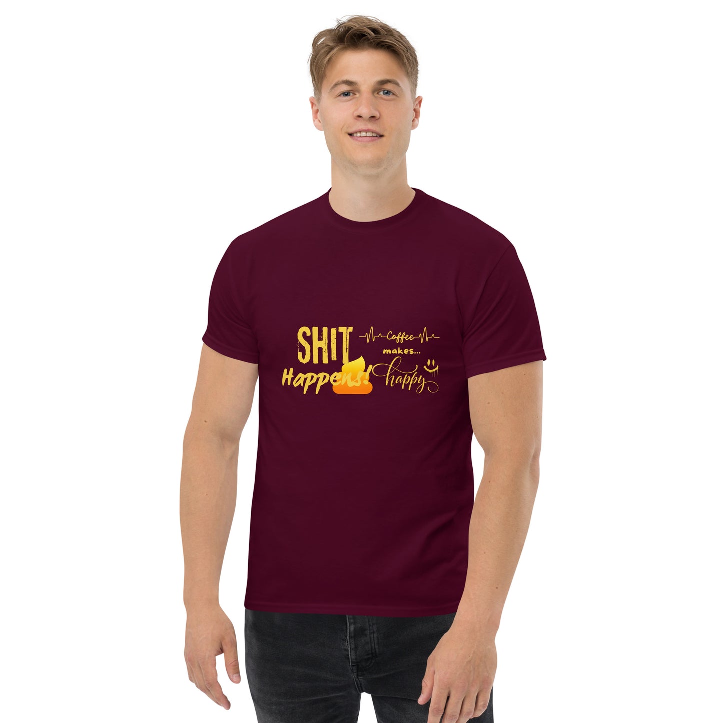 Unisex T-Shirt "Shit Happens!"