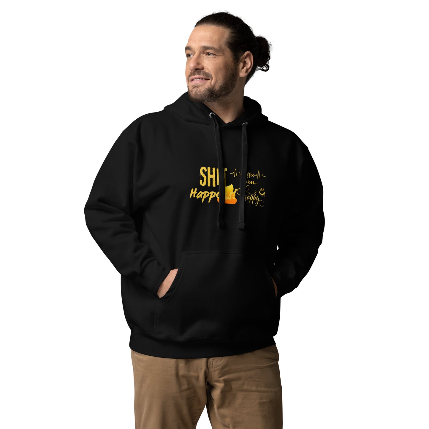 Unisex Hoodie "Shit Happens!"