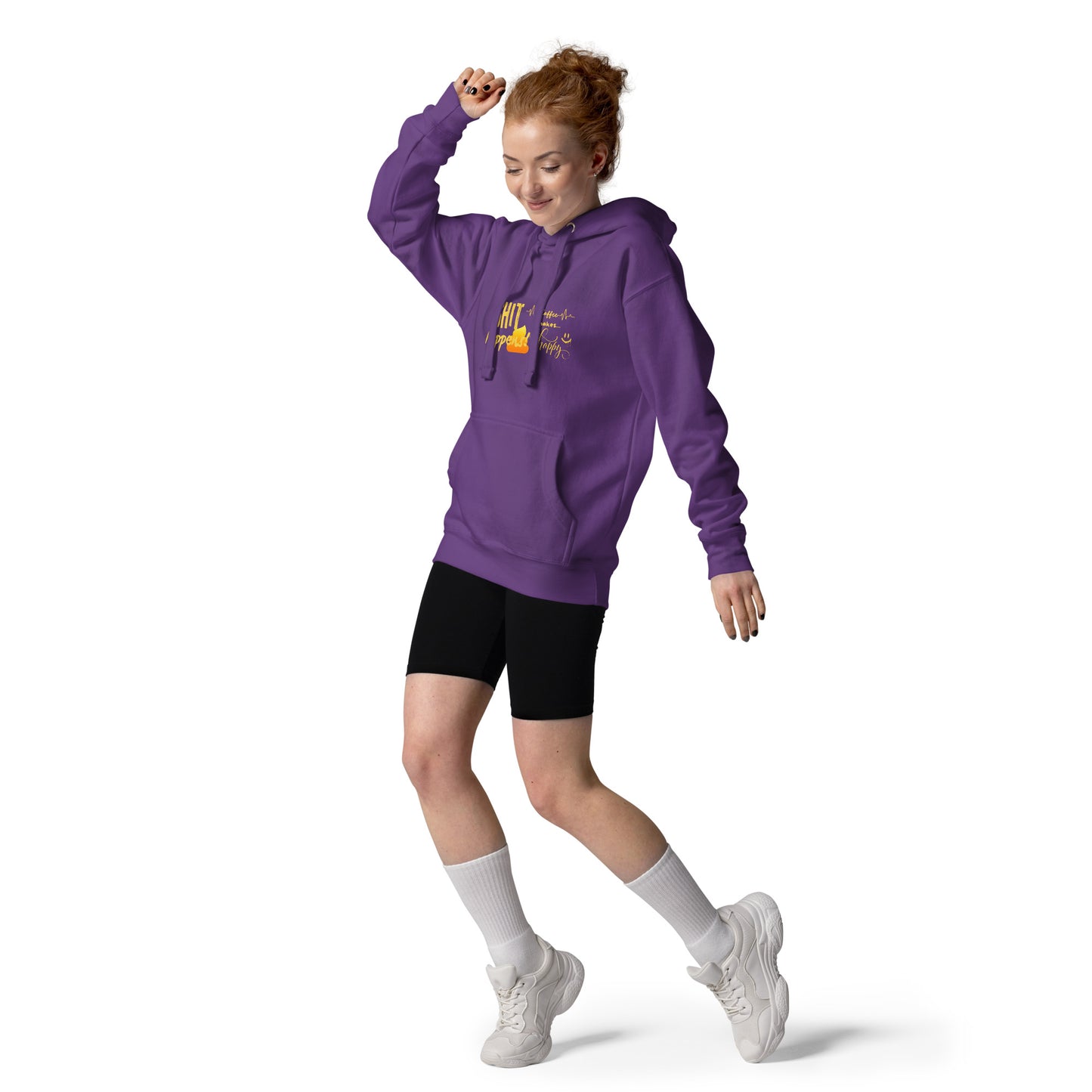 Unisex Hoodie "Shit Happens!"
