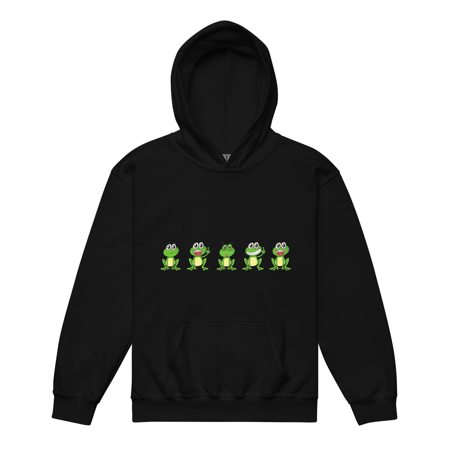 Heavy-Blend Hoodie Jugend "Frösche"