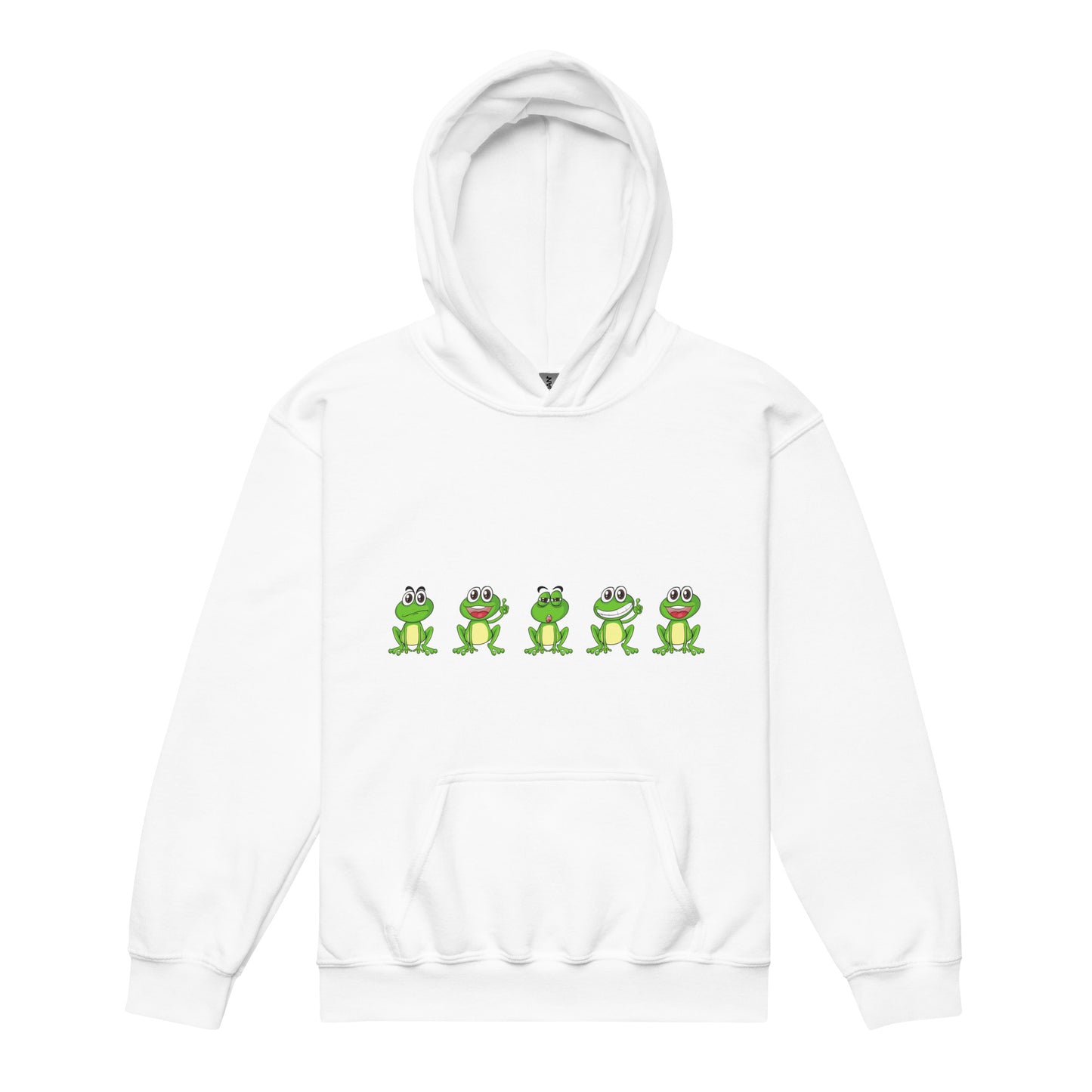 Heavy-Blend Hoodie Jugend "Frösche"