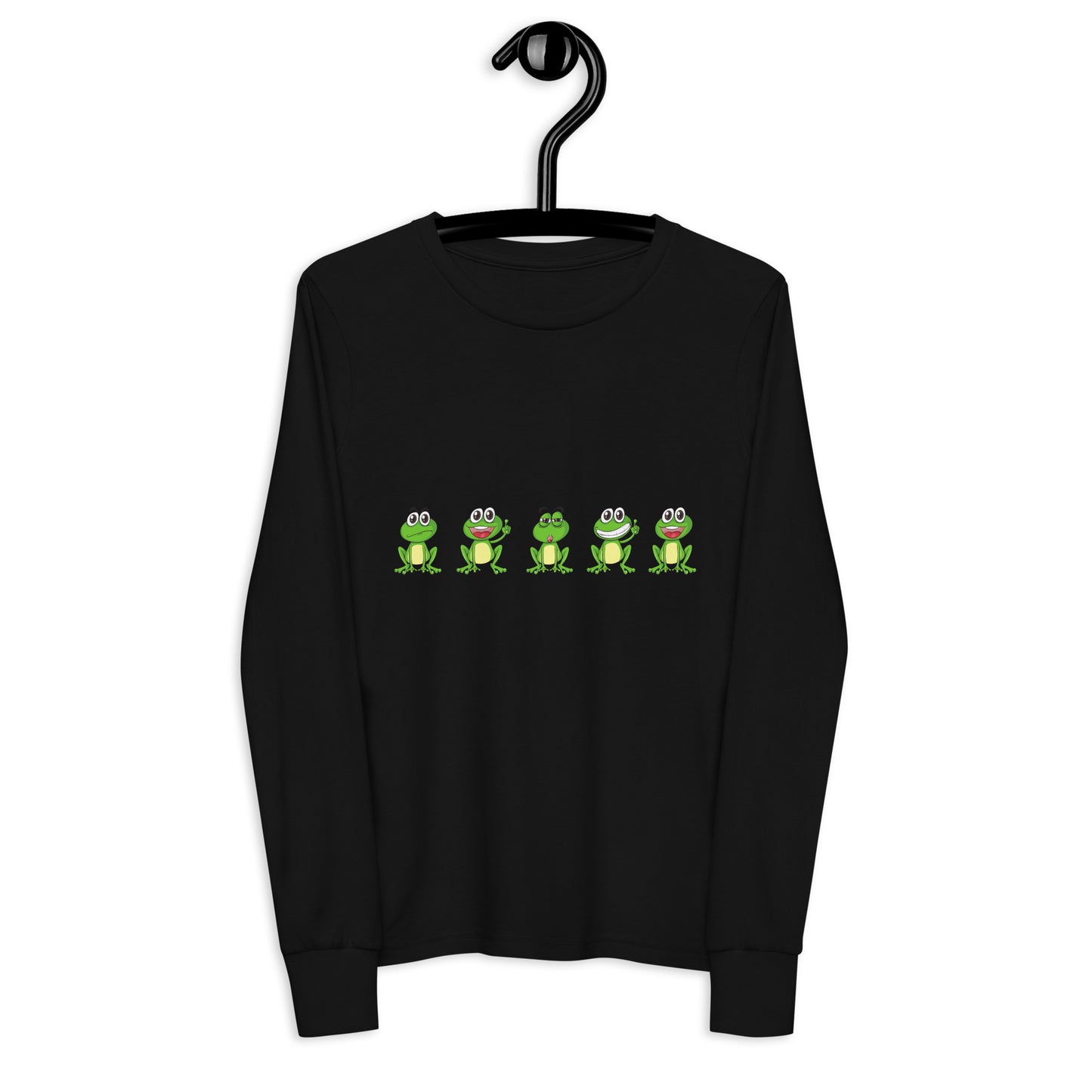 Langarm-T-Shirt für Jugendliche "Frösche"